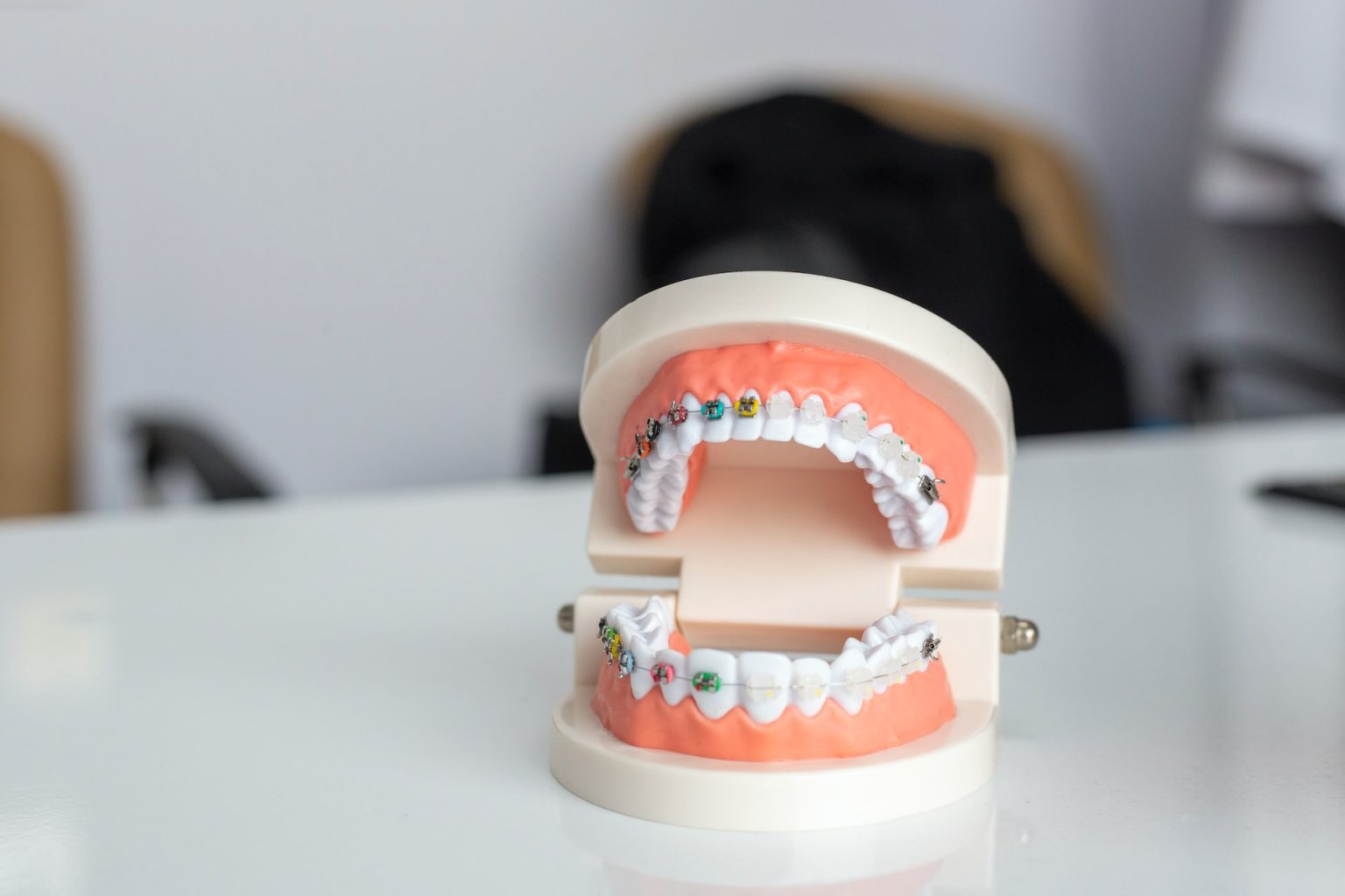 Why are my teeth turning yellow with braces Cosmetic Dentist Glasgow